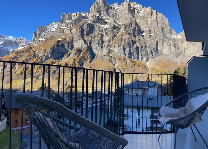 Haus Flaminia 15 - View / Free Parking Apartment Leukerbad