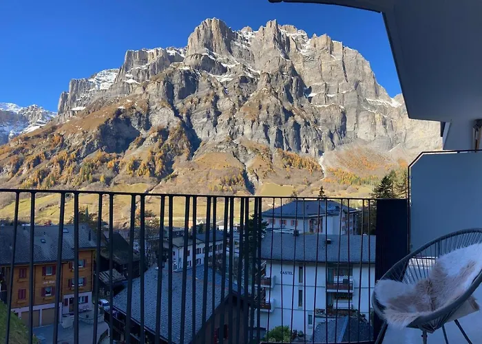 Apartment Haus Flaminia 15 - View / Free Parking Leukerbad