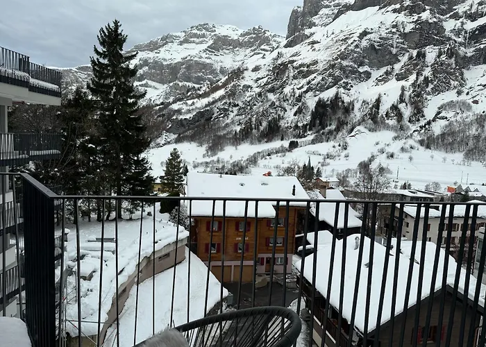 Haus Flaminia 15 - View / Free Parking Apartment Leukerbad