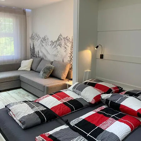 아파트 Haus Flaminia 15 - View / Free Parking 로이커바드